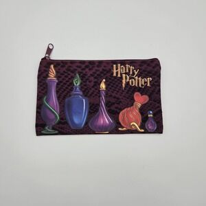 Vintage 2001 Warner Bros Harry Potter Potions Pencil Case Pouch Makeup Bag